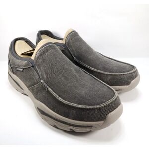 Skechers Men's Relaxed Fit Creston Moseco Slip-On Shoes Size 11.5 M‎ 65355/CHAR